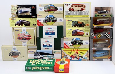 Lot 1995 - 22 various boxed Corgi and similar modern...