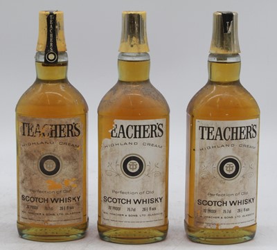 Lot 1429 - Teachers Highland Cream Scotch Whisky 75.7cl,...