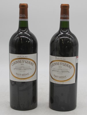 Lot 1117 - Chateau Caronne Ste Gemme 2015 Haut-Medoc, two...