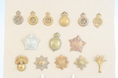 Lot 640 - A collection of Guards Regiment badges to...