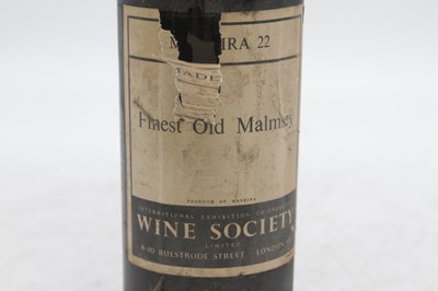 Lot 1327 - Madeira 22 Finest Old Malmsey imported for the...