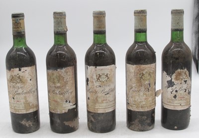 Lot 1121 - Chateau Haut-Batailley 1968 Pauillac, seven...