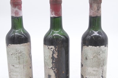 Lot 1123 - Chateau de Pez 1964, Saint-Estephe, three half...