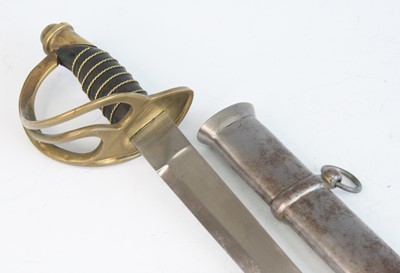 Lot 696 - A child's sword, similar to a U.S. M1860...