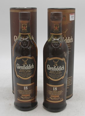 Lot 1435 - Glenfiddich 18 year old Single Malt Scotch...