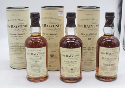 Lot 1437 - The Balvenie Doublewood Aged 12 Years, single...