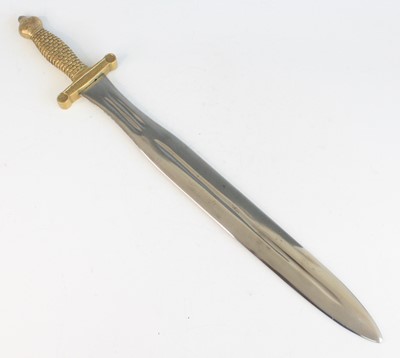 Lot 650 - A reproduction short sword, modelled on the...