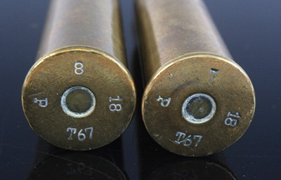 Lot 572 - A pair of WW1 1918 dated Mauser Tank-Gewehr...