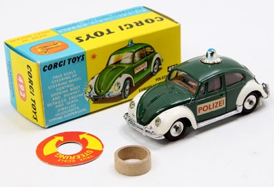 Lot 1292 - Corgi Toys No. 492 Volkswagen European police...