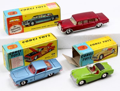 Lot 1309 - Corgi Toys boxed model group of 3 comprising...