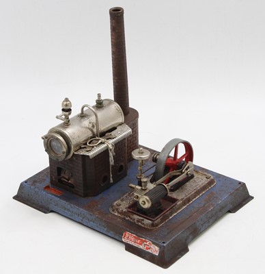 Lot 113 - A Wilesco spirit fired stationary steam plant...