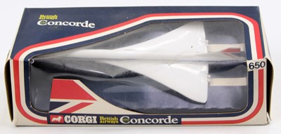 Lot 1300 - A Corgi Toys No. 650 British Airways Concorde...