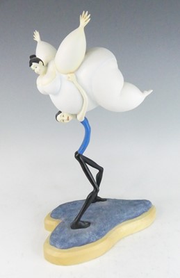 Lot 136 - Sarah Jane Szikora - Swan lake, painted resin...