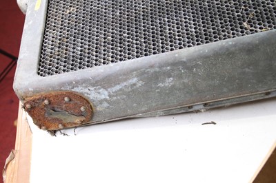 Lot 3030 - A Morris Cowley radiator, 60 x 45cm
