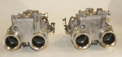 Lot 3032 - A pair of Webber 40mm carburetta