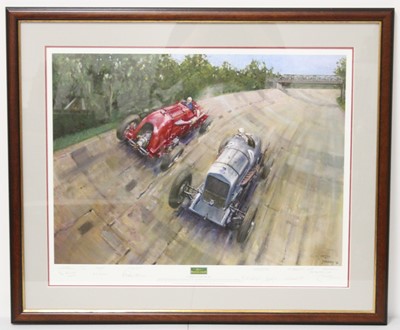 Lot 3070 - Terence Cuneo - Brooklands, limited edition...