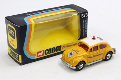 Lot 1297 - Corgi Toys No. 373/383 Volkswagen 1200 Saloon...