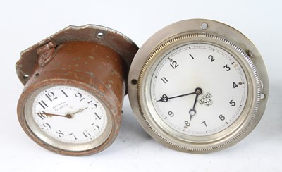 Lot 3050 - Five various mid-20th century car clocks, to...