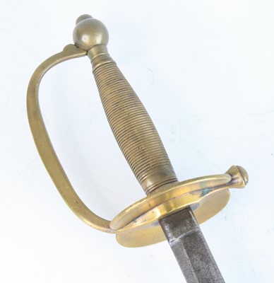 Lot 653 - A U.S. 1840 pattern NCO's sword, the 79.5cm...