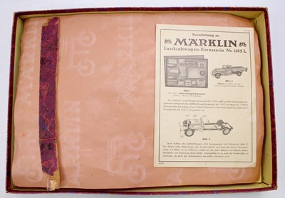 Lot 1553 - A Marklin Auto Baukasten Lorry Construction...