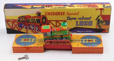 Lot 1627 - A Mettoy tinplate and clockwork Cherokee...