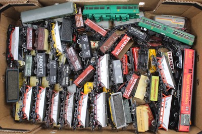 Lot 726 - One tray of Hornby kit built,Bachmann and...