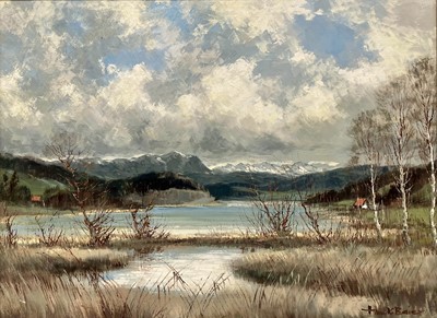 Lot 251 - Hans Baier (1918-1976) - Continental Lakeside...