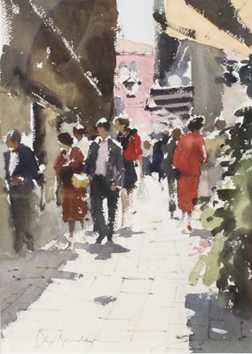 Lot 248 - John Yardley (b.1933) - Venetian By-Way,...