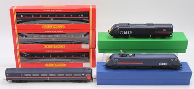 Lot 744 - One box of GNER Lima Hornby and scratch built...