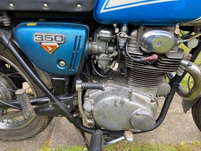 Lot 3025 - A 1973 Honda 350cc CL Sports motorcycle,...