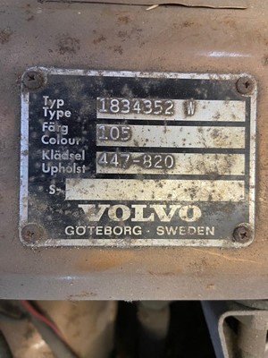 Lot 3010 - A 1972 Volvo 1800ES Estate 1986cc Registration...