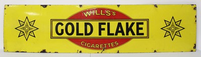 Lot 160 - A large enamel on metal advertising sign for...