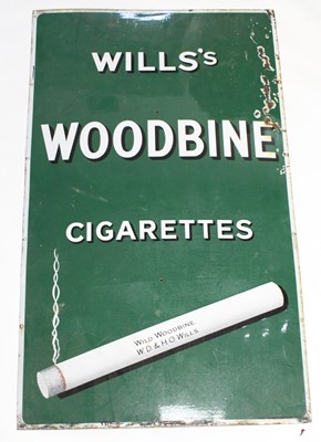 Lot 161 - A large enamel on metal advertising sign for...