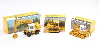 Lot 1058 - A collection of Liebherr Conrad 1/50 scale...