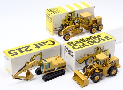 Lot 1076 - A collection of NZG 1/50 scale Caterpillar...