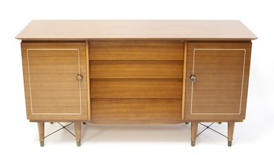 Lot 272 - A 1960s Beautility walnut sideboard, having...