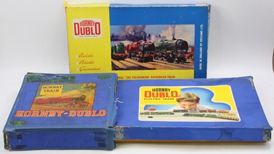 Lot 788 - Three boxed Hornby Dublo train sets to include...