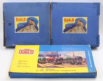 Lot 789 - A collection of three Hornby Dublo part...