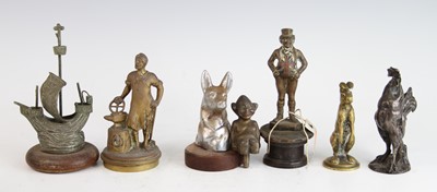 Lot 3054 - A collection of seven various vintage cast...