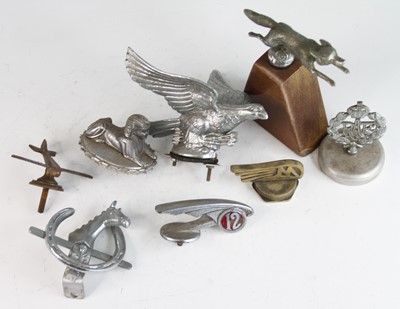 Lot 3060 - A collection of eight various vintage chromed...