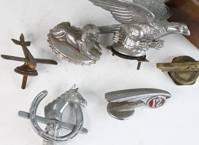 Lot 3060 - A collection of eight various vintage chromed...