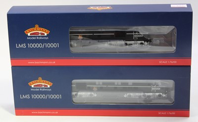 Lot 329 - A Bachmann 21 DCC 00 gauge black & chrome...