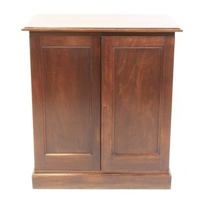 Lot 2417 - A late Victorian American walnut collectors...