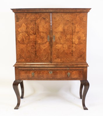 Lot 2462 - An 18th century and later oyster veneered...