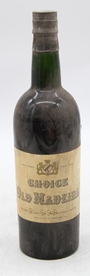 Lot 1335 - Choice Old Madeira, vintage unknown, one bottle