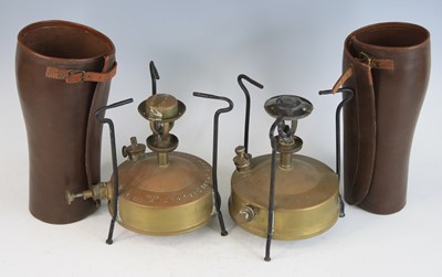 Lot 547 - A WW II copper Thermidor stove, maker S. Heath...