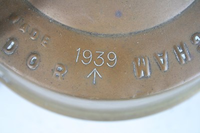 Lot 547 - A WW II copper Thermidor stove, maker S. Heath...