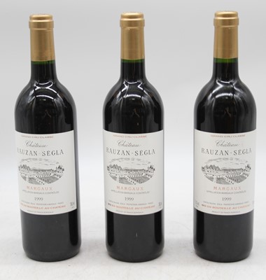 Lot 1128 - Château Rauzan-Segla, 1999, Margaux, nine bottles