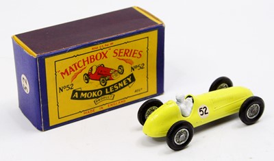 Lot 1324 - Matchbox Lesney No.52 Maserati 4CLT 1948,