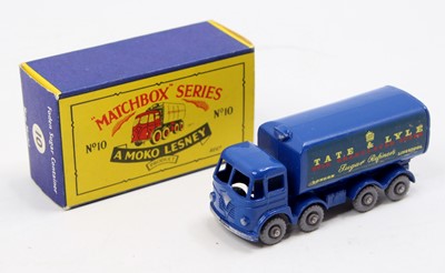 Lot 1326 - Matchbox Lesney No. 10 Foden Sugar Container...